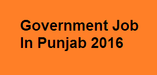 Govt job in punjab