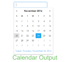 calendar-output