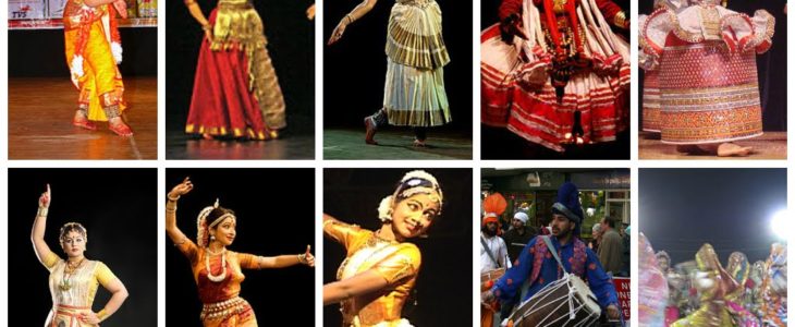 Short Trick For Various States important And Famous Dance