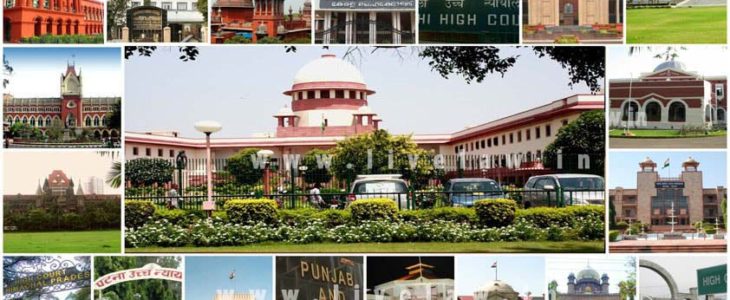 Name of The High Courts of India Established YearTheir Location