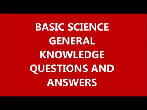 General Science Related Most Question