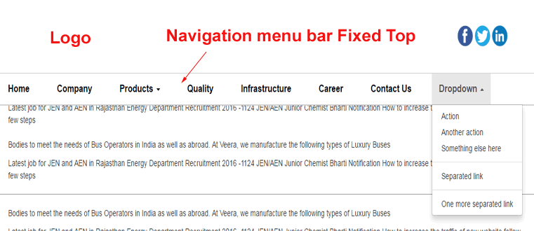 navigation-menu-bar-fixed-top