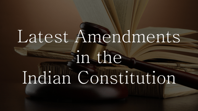 The process of amending the Constitution
