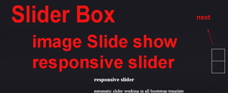 Responsive Slider with text Auto-Playing Free Download