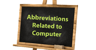 Computer Related All Abbreviation(Full Form)