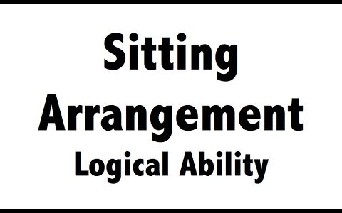 Seating Arrangement important Chapter in Reasoning