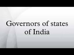 Governor of states of India