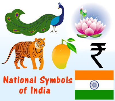 National symbols of different countries.