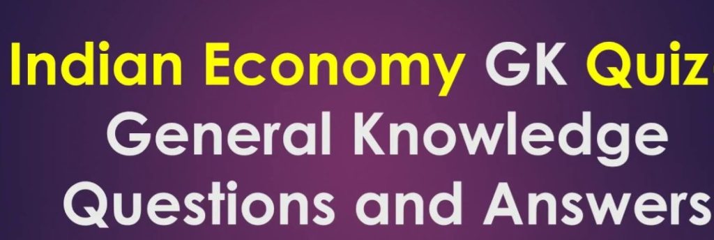 GK economy quiz